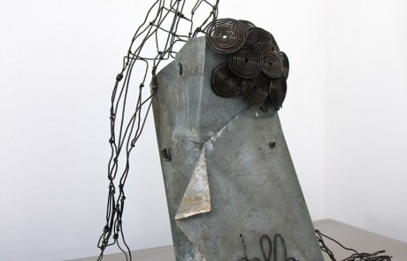 lampe-sculpture-delf "Regarde"